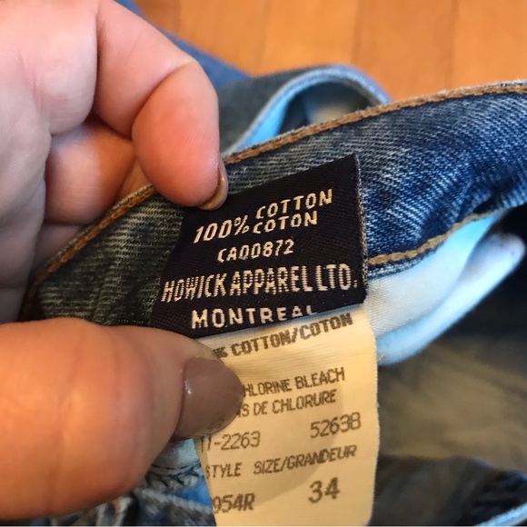 Vintage Ikeda Jeans size 31 Made in Canada Unisex loose fit. Light wash - Picture 9 of 10